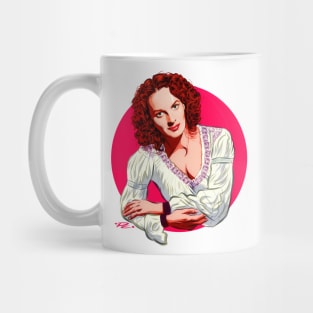 Maureen O'Hara - An illustration by Paul Cemmick Mug